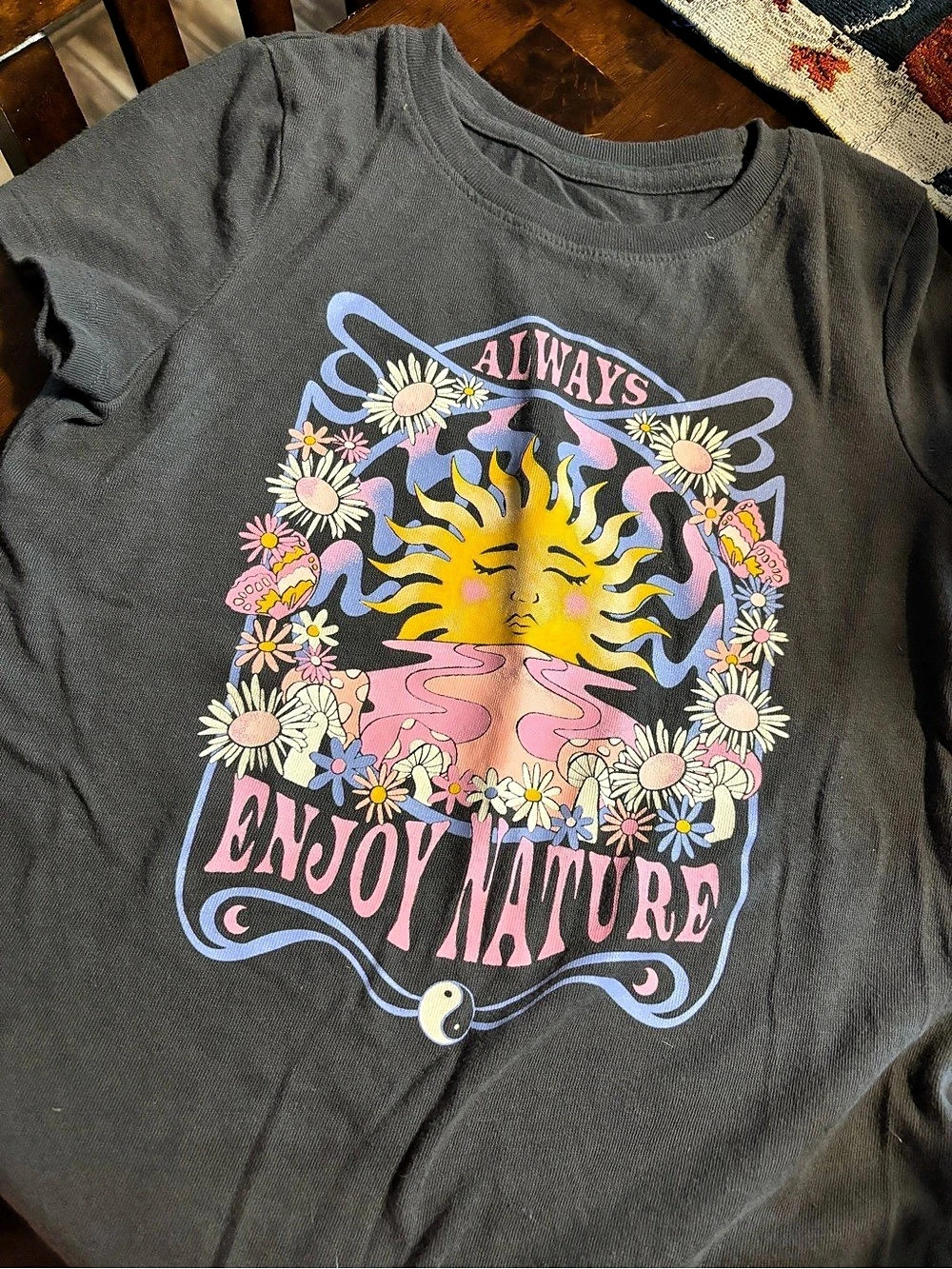 jumping beans Floral Graphic Tee Size 7